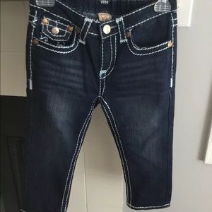 True Religion denim capris Size 26 New with Tags!